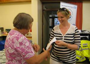 Charity Evening Cheque Presentation 001