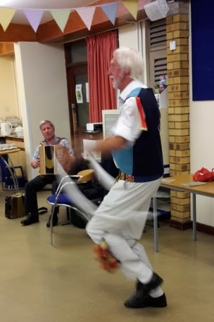 Mike Garland dancing